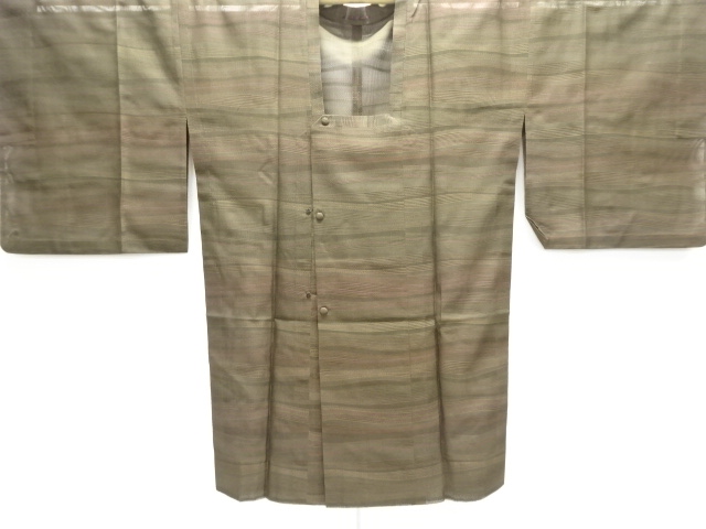 JAPANESE KIMONO / KIMONO FOR SUMMER KAGARA YOKO-TAIMONO WOVEN MICHIYUK
